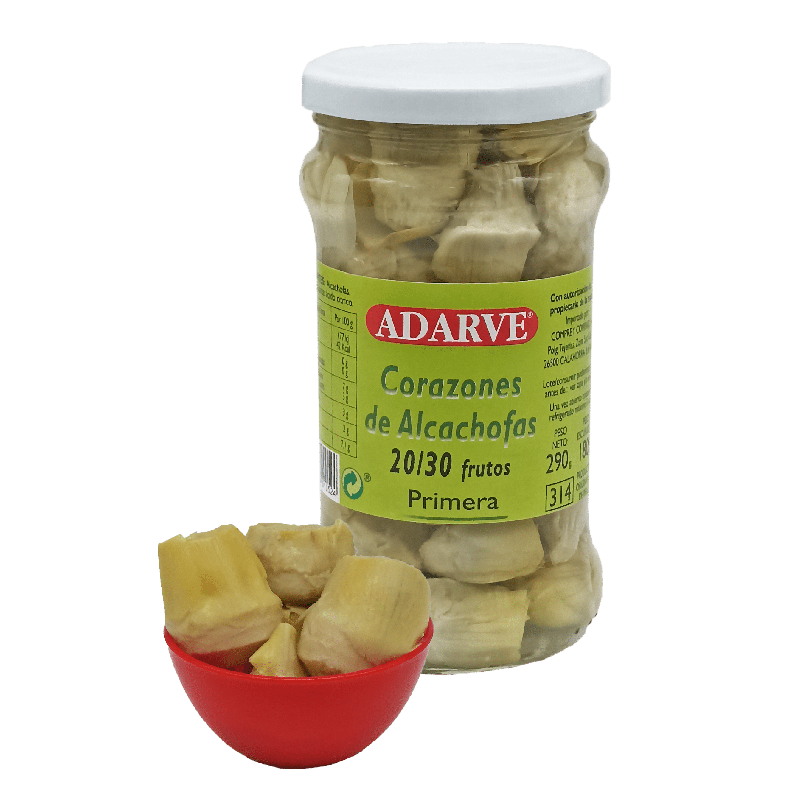 327010  Alcachofa Adarve 20/30 Cristal 180 Grs