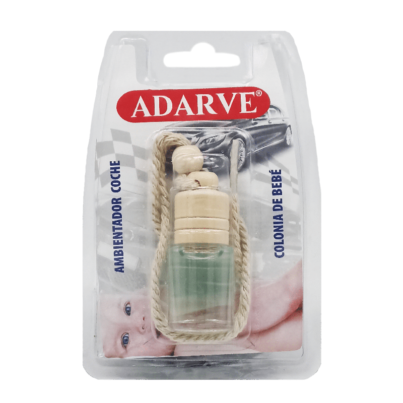 639854  Ambientador Coche Adarve  Colonia Infantil 7 Ml