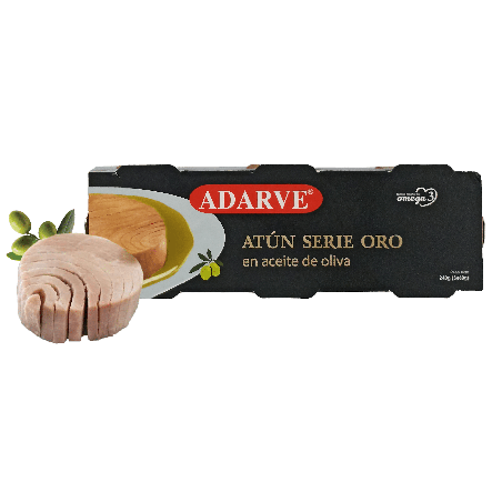 303160  Atun Claro Oliva Serie Oro Adarve 52G Pack-3