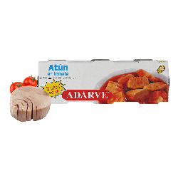 303417  Atun Con Tomate Adarve Lata 52G Pack-3
