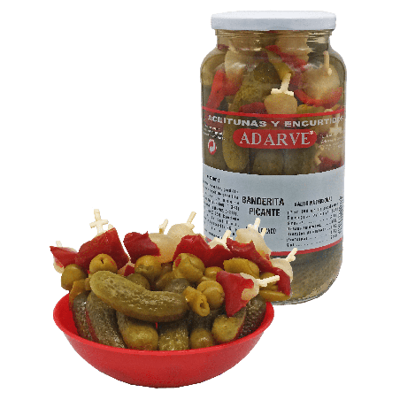 375125  Banderilla Picante Adarve Tarro 350Gr