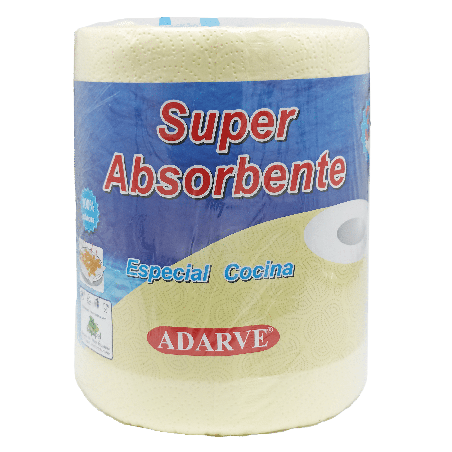 600152  Bobina Cocina Super Absorb. Amarillo Adarve 69 Mt