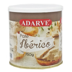 268070  Pate Iberico  Adarve Lata 750 Grs