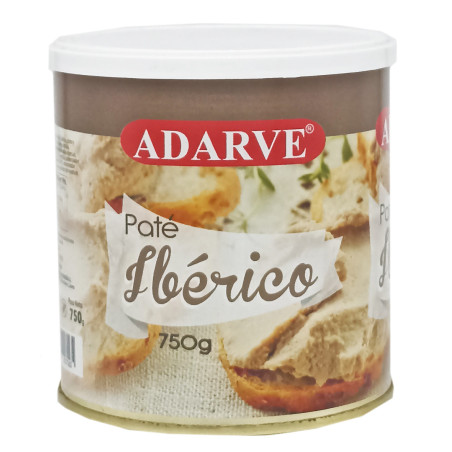 268070  Pate Iberico  Adarve Lata 750 Grs