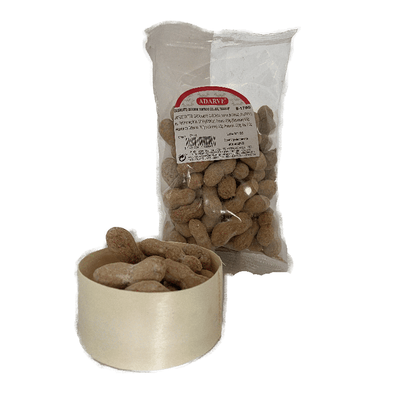 409121  Cacahuet Cascara Tostado Salado Adarve 175 Gr