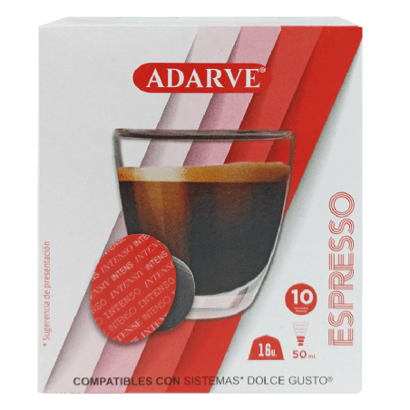 236462  Cafe Adarve Dg Intenso Capsulas 16 Ud. 112 G