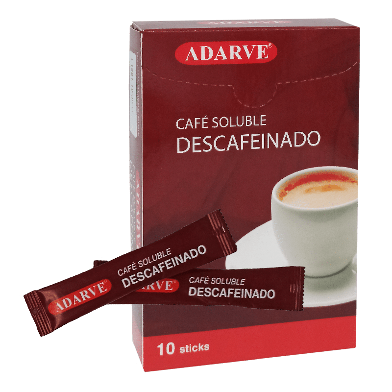 236560  Cafe Descafeinado Adarve Sobre 2 Gr Est.10Ud