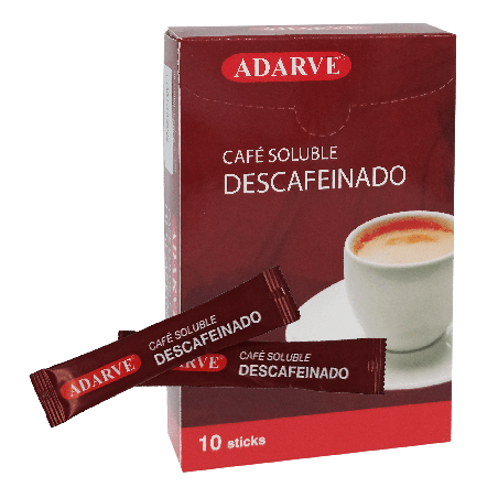 236560  Cafe Descafeinado Adarve Sobre 2 Gr Est.10Ud