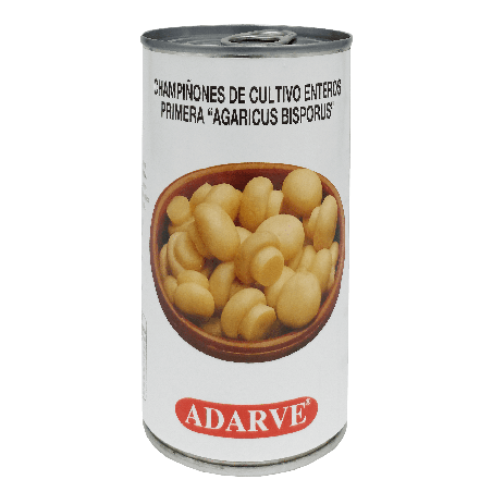 330009  Champiñon Entero Adarve (I) Lata 185 Gr