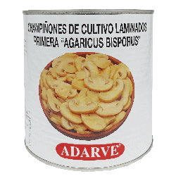 330037  Champiñon Laminado  Adarve Lata 1,100 G