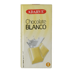 244910  Chocolate Blanco Adarve Tableta 100Gr