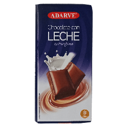 244900  Chocolate Leche Extrafino Adarve Tableta 150Gr
