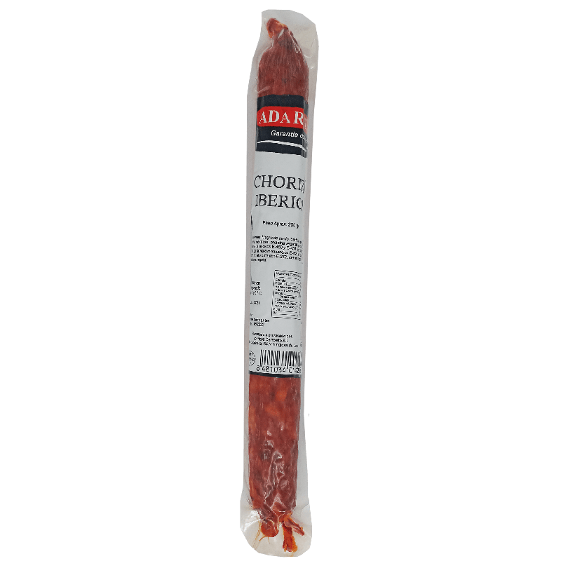 265996  Chorizo Iberico Adarve Pieza 250 Grs