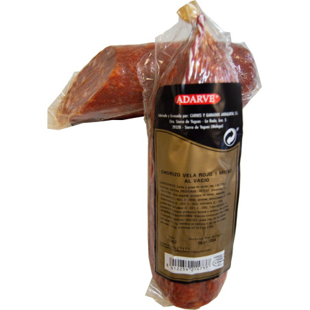 266098  Chorizo Rojo Primera Mitades Adarve P/K