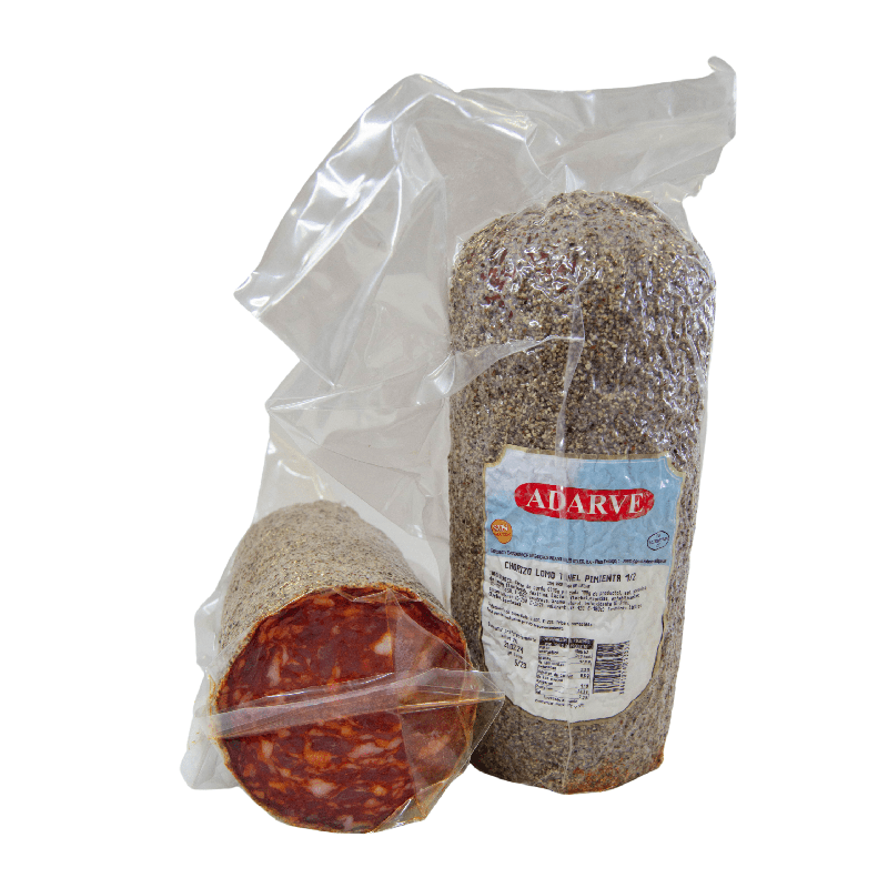 266122  Chorizo Tunel Pimienta Adarve Corte P/K