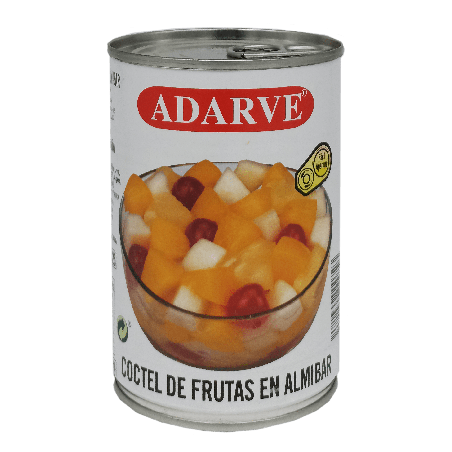 363050  Coctail De Frutas En Almibar  Adarve Lata 240G