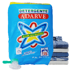 603084  Detergente Adarve Ecobolsa 10 Kg 125 Dosis