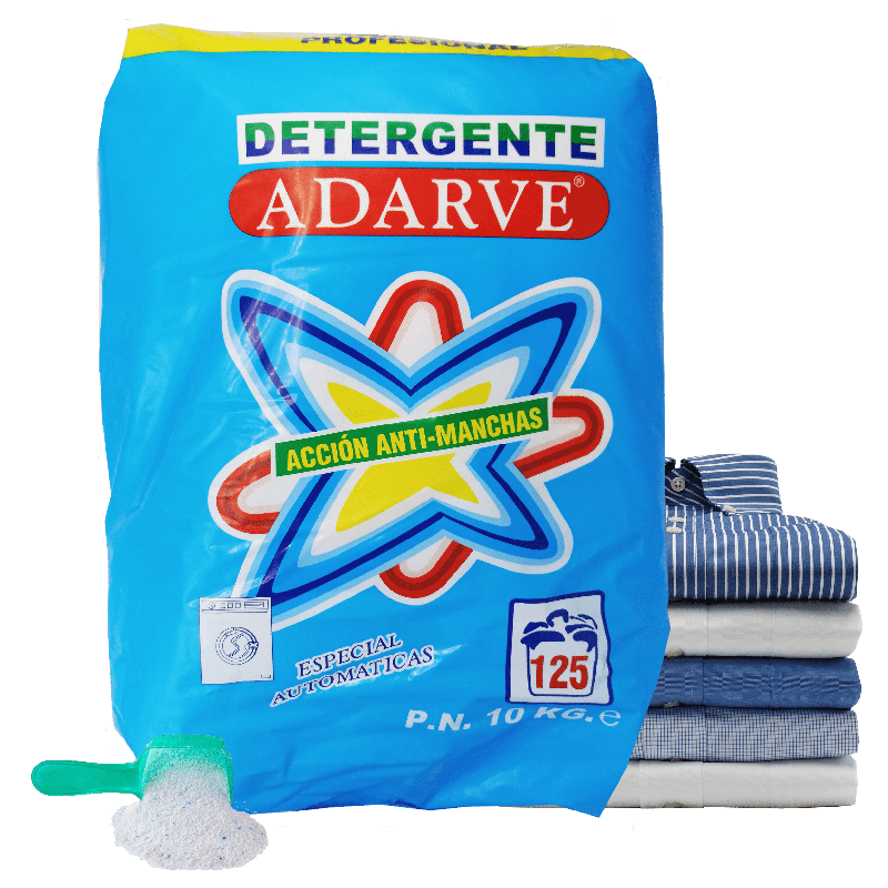 603084  Detergente Adarve Ecobolsa 10 Kg 125 Dosis