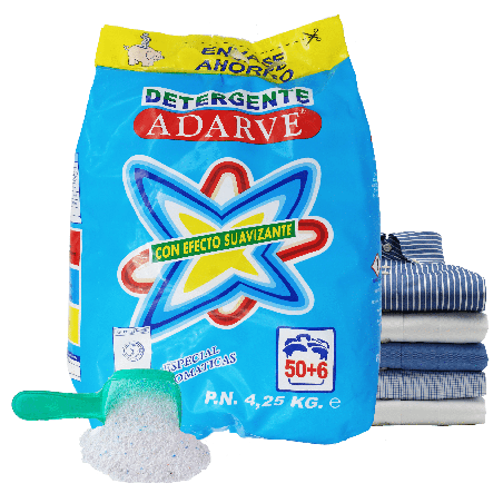603078  Detergente Adarve Ecobolsa 50+6 Dosis