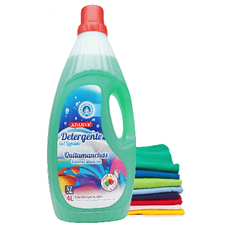 602874  Detergente Conc Color Intenso Adarve4 Ltr. 57 La.