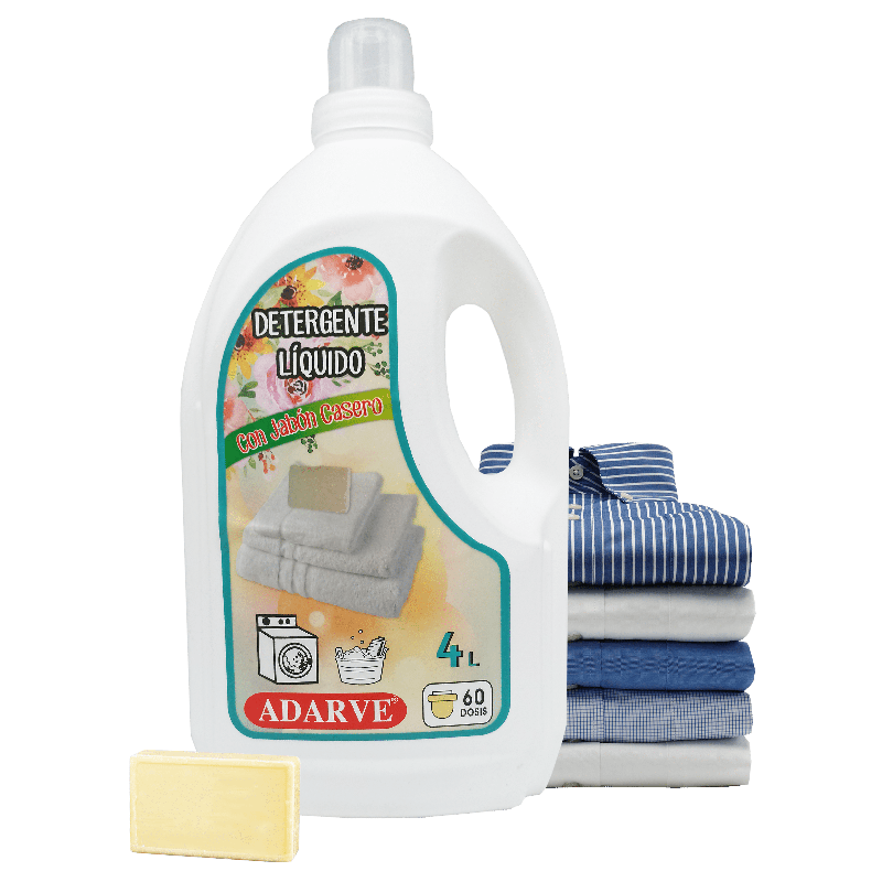 602964  Detergente Liquido+Jabon Casero Adarve Bote 4 Lts