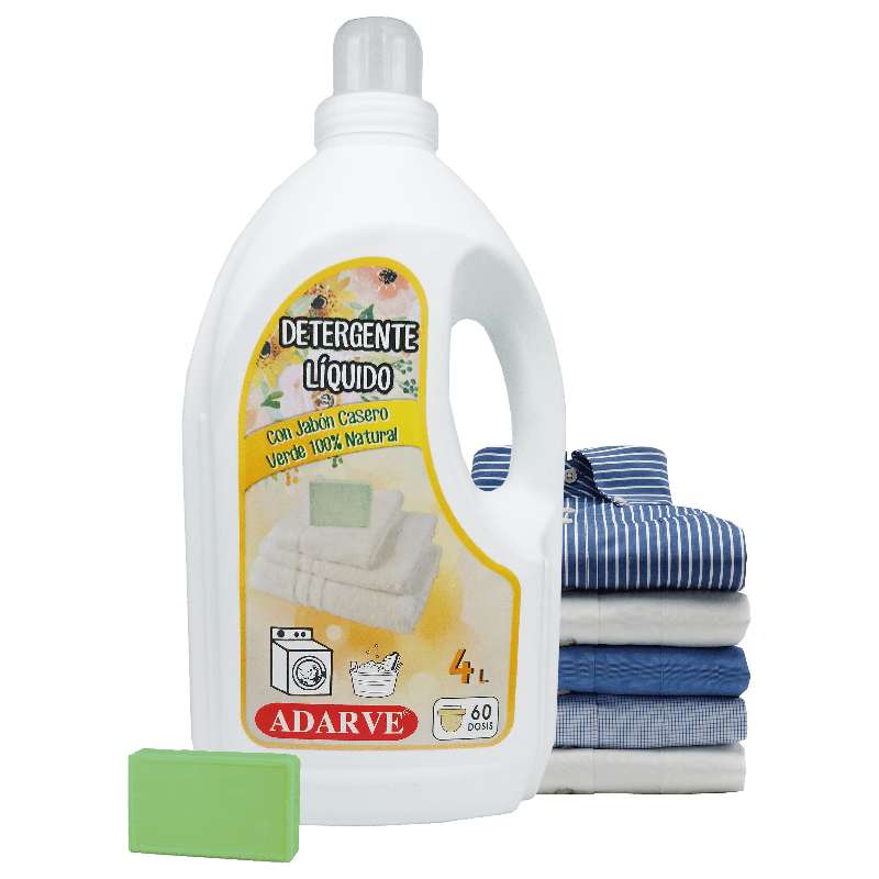 602966  Detergente Liquido+Jabon Casero Verde Adarve 4 Lts