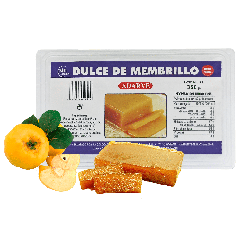 260028  Dulce De Membrillo Adarve Tarrina 350 Grs
