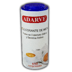 209514  Edulcorante Adarve  Dosificador 650 Unds