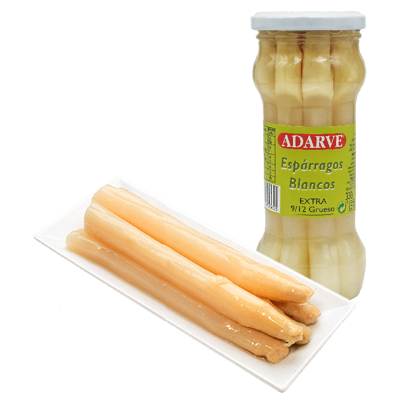 333018  Esparrago Extra Adarve (9-12) Tarro 205G