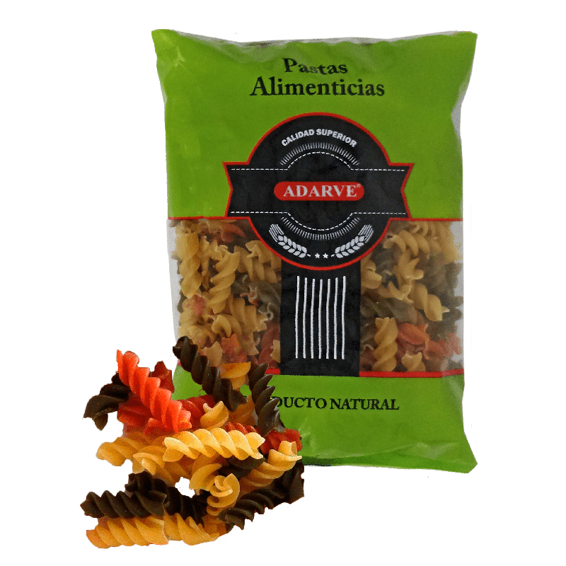 443980  Espirales Tricolor Adarve Bolsa 250 Grs