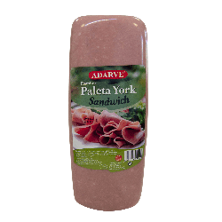 266822  Fiambre Paleta York Sandwich Adarve Corte P/K