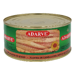 312168  Filete Caballa Sur Aceite Girasol  Adarve 700 Gr