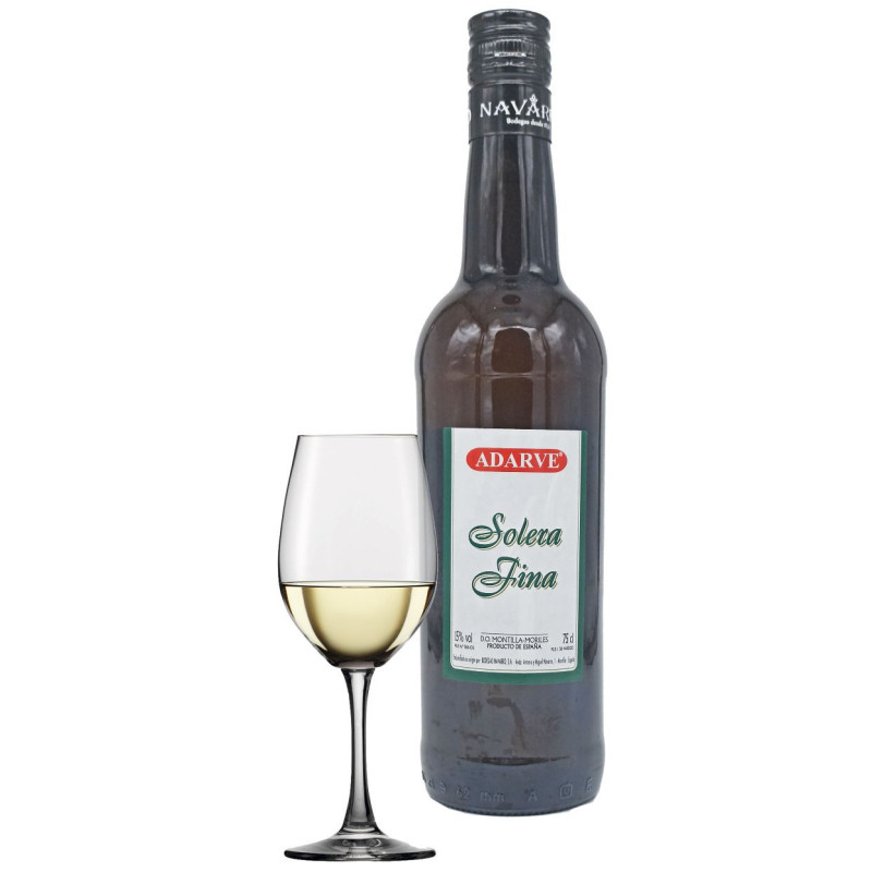 533010  Vino Montilla Solera Fina Adarve Bt 75Cc