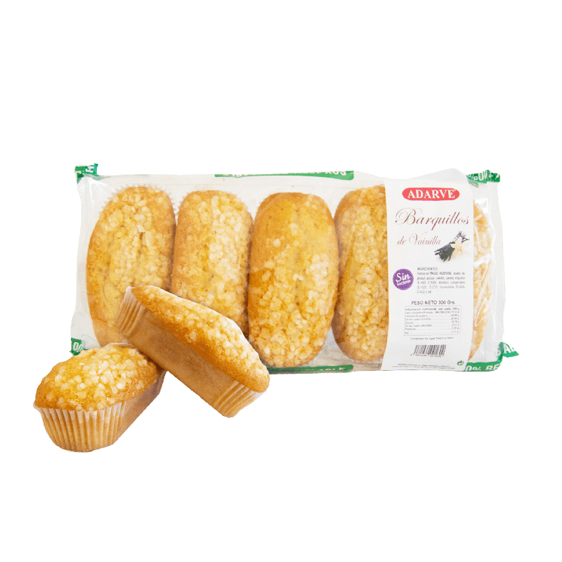 440040 BARQUILLOS DE VAINILLA SIN LACTOSA ADARVE 300 grs