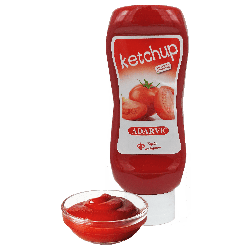 218006  Ketchup Adarve  Bocabajo Bote 450 Gr