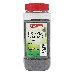 221020  Pimienta Negra Grano Adarve Tarro 700 Grs