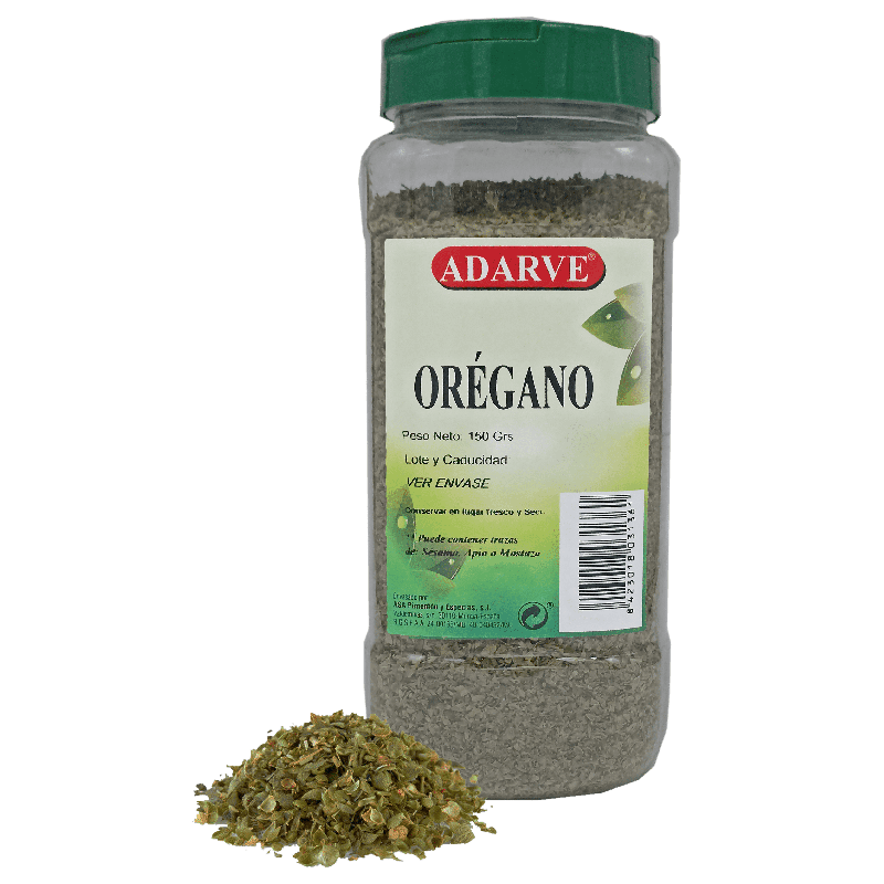 221038  Tarro Oregano Hoja Adarve 120 Grs