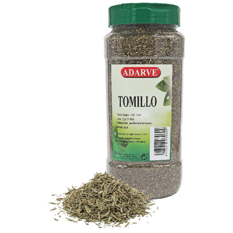 221044  Tomillo Rama Adarve Bote 360 Grs