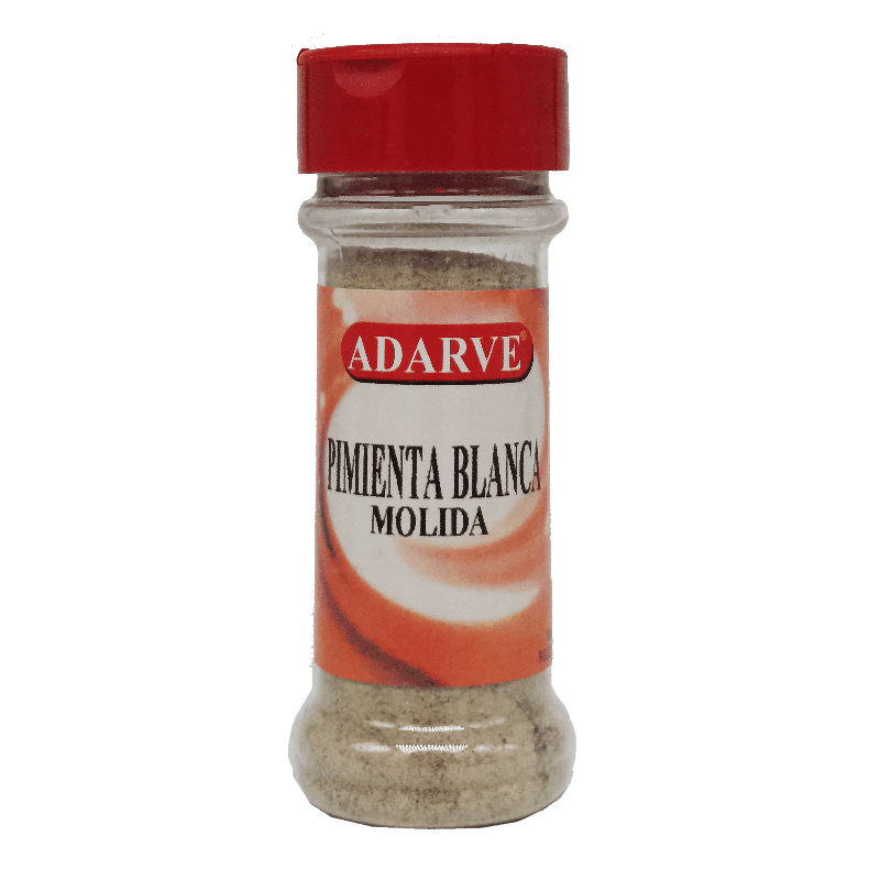 224540  Pimienta Molida Blanca Adarve Tarro 28Grs