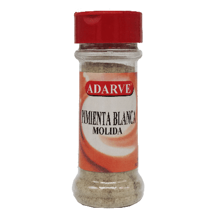 224540  Pimienta Molida Blanca Adarve Tarro 28Grs