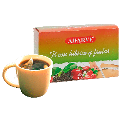 226994  Infusion Te Con Hibisco- Frutas Adarve 25 Sobres.