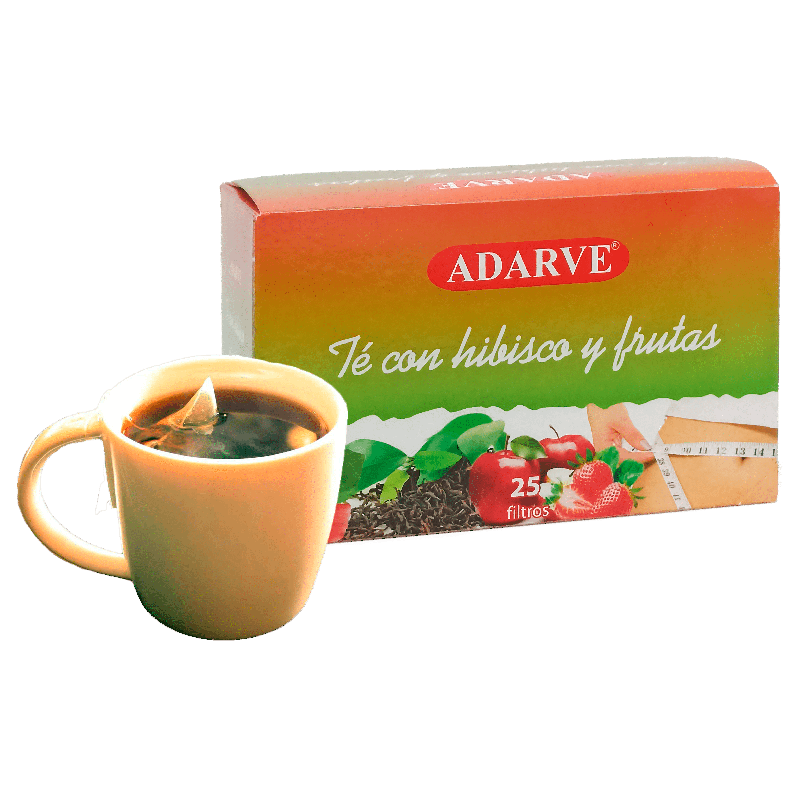 226994  Infusion Te Con Hibisco- Frutas Adarve 25 Sobres.