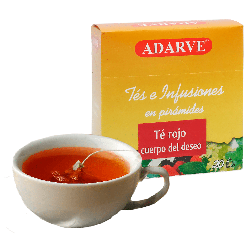 227028  Infusion Te Rojo Cuerpo Del Deseo Adarve 20 Uds