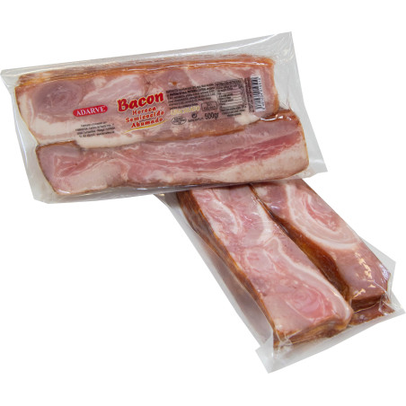 258976  Lonchas Bacon Ahumado Adarve 500 Grs