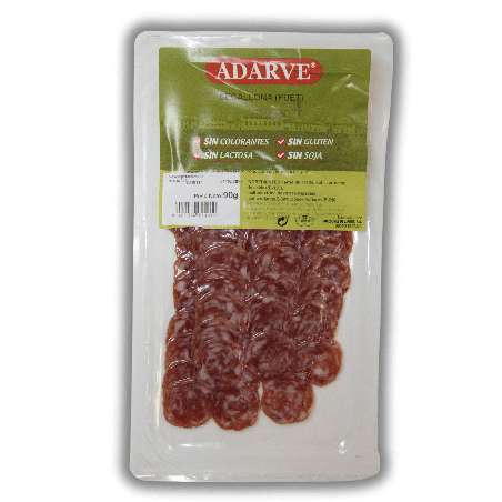 259090  Lonchas Fuet Extra Secallona Adarve 90 Grs