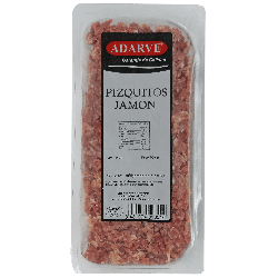 259238  Pizquitos Jamon Curado Adarve Bandeja 500 Gr