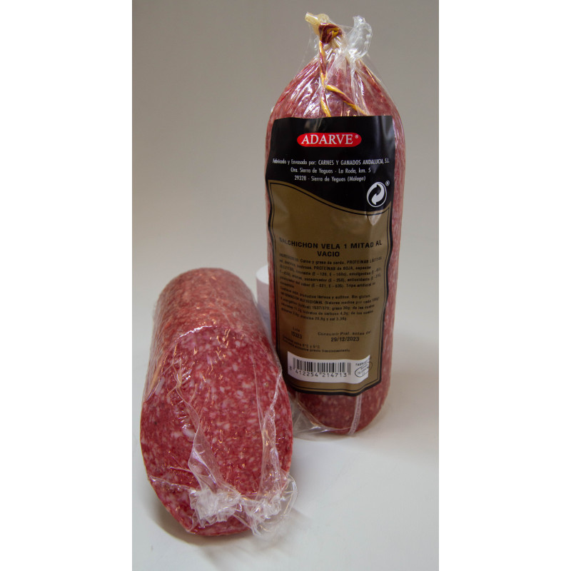 263034  Salchichon Primera Mitades Adarve P/K