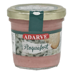 268084  Pate Al Roquefort Adarve Cristal 100 Grs