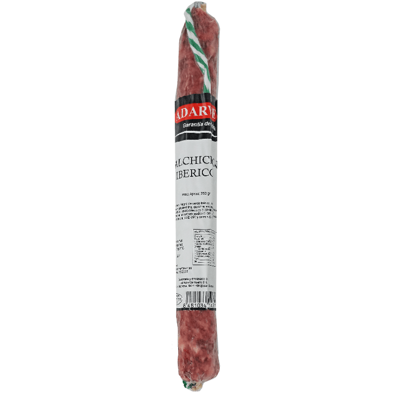 273008  Salchichon Iberico Adarve Pieza 250 Grs