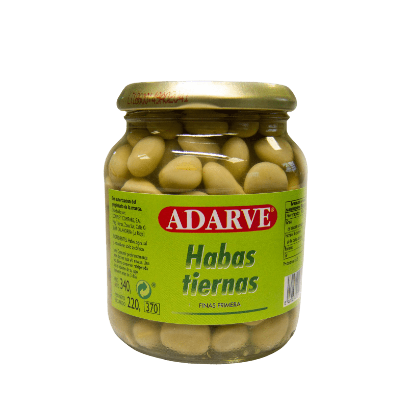 339010  Habas Al Natural Adarve Tarro 220G